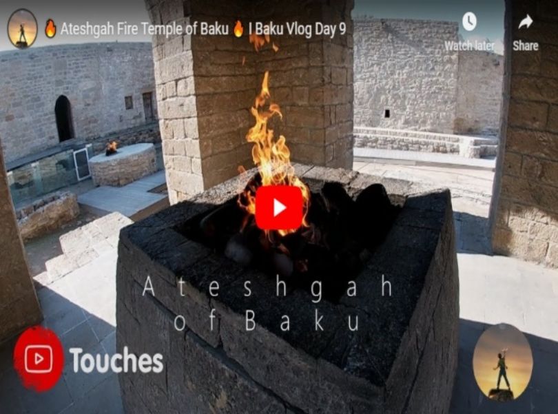 At Fire temple - Ateshgah Baku
