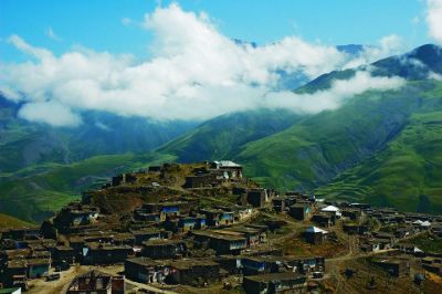 Group tour to Khinalig, a 5,000-Year-Old Village