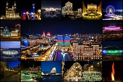 Charming Baku City Lights Night Tour