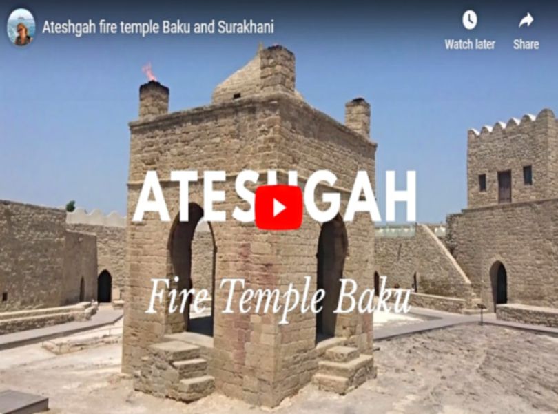 Fire temple (Ateshgah) Baku tour with Irish Wanderer