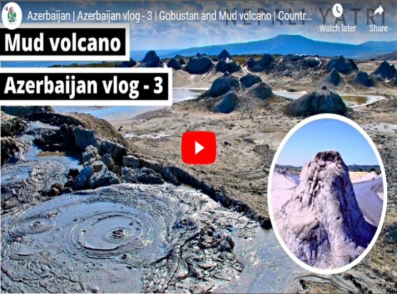 Gobustan and Mud volcaneoes vlog with Prakash Pokhrel