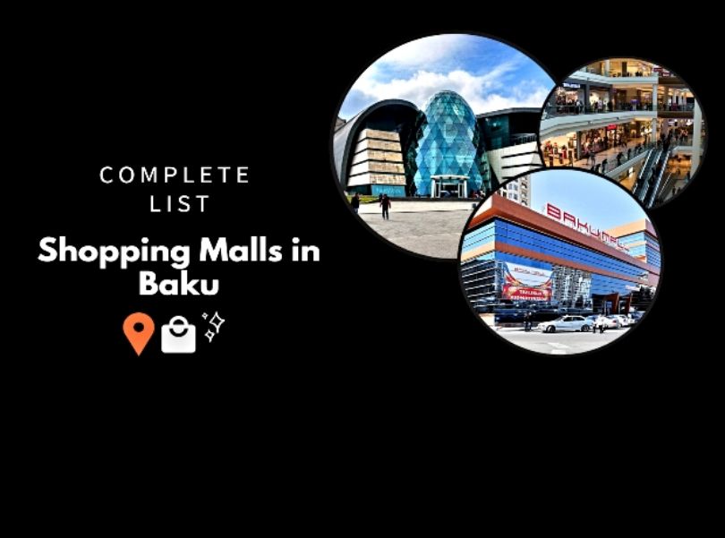 Shopping Malls in Baku Complete List