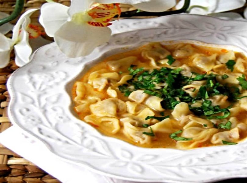 Dushbere recipe (Azerbaijani Dumpling Soup)