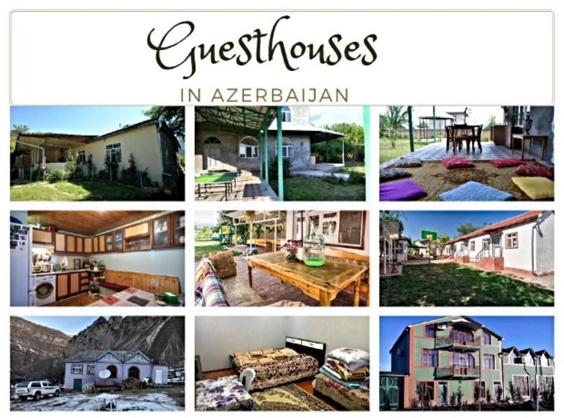 Guest houses in Azerbaijan  regions