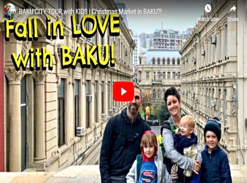 Baku city tour with Kids