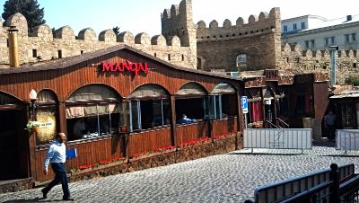 Mangal restaurant in Old city Baku