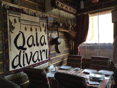 Qala divari restaurant in Old city Baku