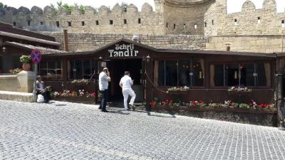 Tandir restaurant in Old city Baku
